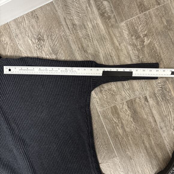 CABI Cocoon Cardigan Slouchy Ribbed Knit Minimalist Lagenlook Slate Gray S - Picture 11 of 12